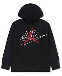 Jordan Boys' 8-20 Jumpman Air Hooded Long-Sleeve T-Shirt