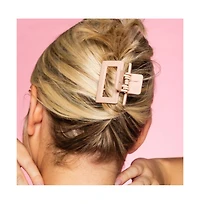 Gimme Beauty Fine Hair Short Twists and Buns Mini Claws for Fine and Thin Hair Designer Non-Slip Accessory 2 Pack