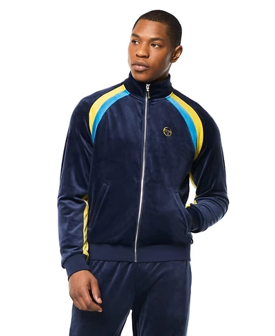 Sergio Tacchini Men's Banda Velour Track Jacket