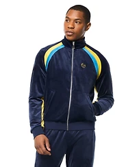 Sergio Tacchini Men's Banda Velour Track Jacket