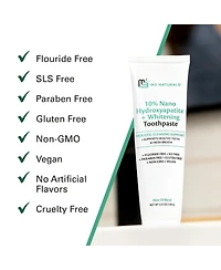 M3 Nano Hydroxyapatite Toothpaste with Calcium, Mint and Spearmint 4.23 Ounce, Pack of 2