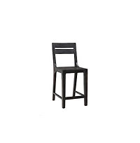 Porter Design Fall River Solid Sheesham Wood 24" Counter Height Dining Chair