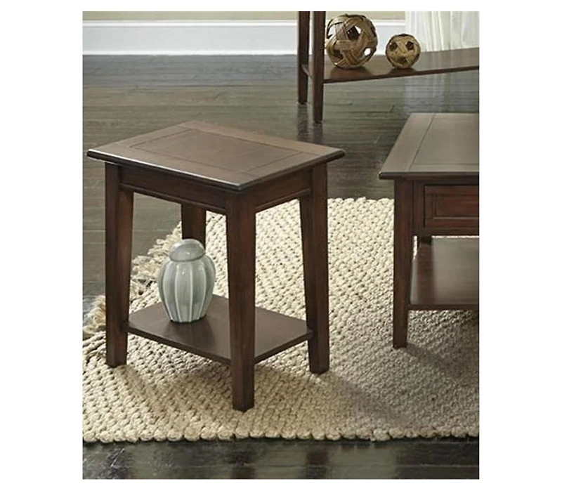 A-America Westlake Chairside Table, with Shelf