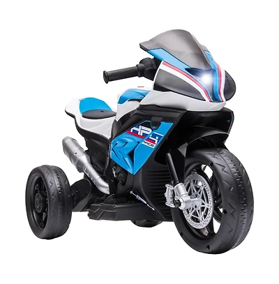 Sevorley 6V Electric Ride-On Motorcycle with Training Wheels and Led Lights, Ages 18 months-5 years