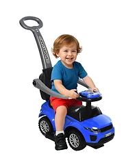 Sevorley Toddler Foot-to-Floor Ride-On Push Car with Horn, Music and Storage, Ages 12-36 Months