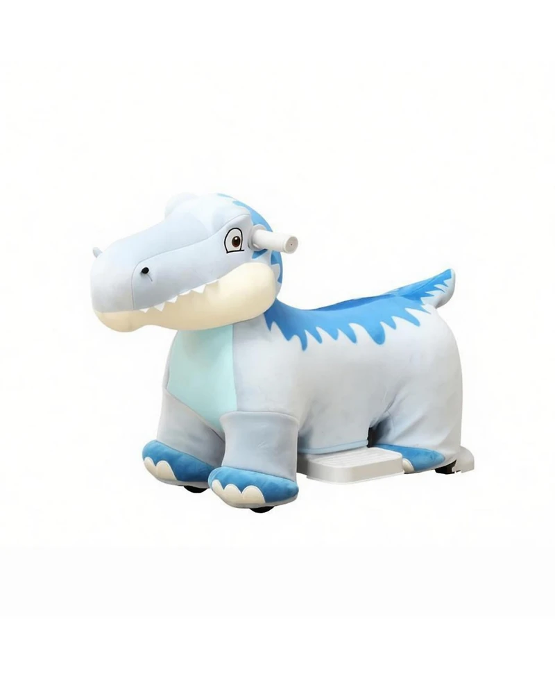 Sevorley 6V Dinosaur Ride-On Toy with Forward Drive, Ages 18-36 Months