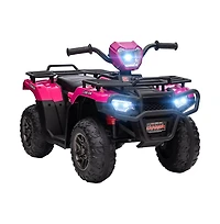 Sevorley 12V Kids Electric Ride-On Car with Led Lights and Music, Ages 37-72 Months