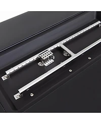 Streamdale Furniturev 44" 50K Btu Propane Fire Pit Table with Glass Guard