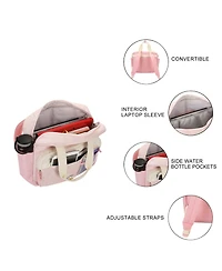 Super Mario Bros Mini Backpack with Character Icons and Adjustable Straps
