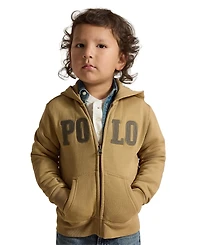 Polo Ralph Lauren Boys' 2T-7 Logo Fleece Full-Zip Hoodie