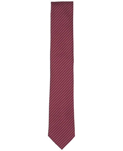 Bespoke Fashion Women's La Femme Stripe Pattern Necktie