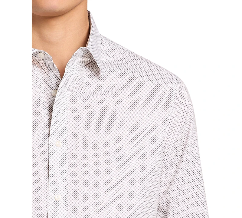 Michael Kors Men's Stretch Diamond Geo Shirt