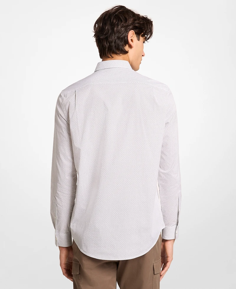 Michael Kors Men's Stretch Diamond Geo Shirt