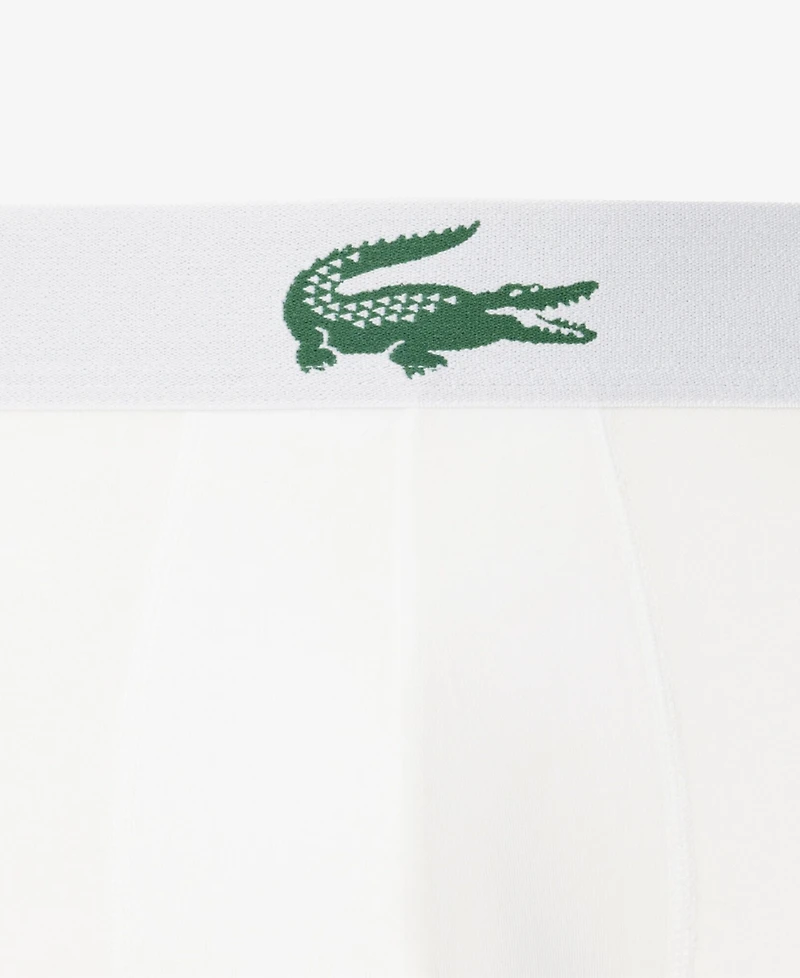 Lacoste Men's Regular-Fit Boxer Briefs, 3-Pack