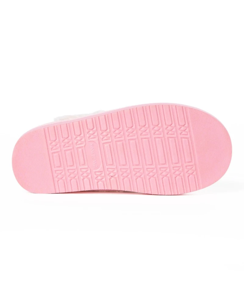 Minnetonka Little Girls Kids' Bright Multi Scuff Slippers