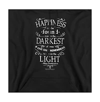 Harry Potter Men's Happiness Quote Pull-Over Hoodie