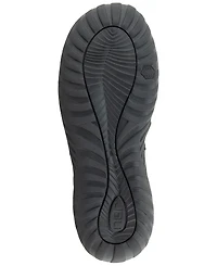 Jbu Women's Reese Water-Resistant-Wide Closed Slip-On Casual Flats