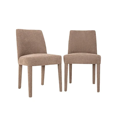 Jofran Mid-Century Modern Contemporary Upholstered Vintage Dining Chair (Set of 2)