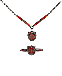 Girls Crew Crystal Star Wars Darth Maul Necklace