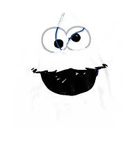 Sesame Street Men's Cookie Monster Crayon Sketch Graphic Long-Sleeve Hoodie