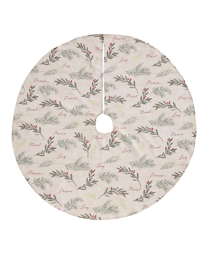 Elrene Holiday Tree Trimmings Tree Skirt, 48" x 48"