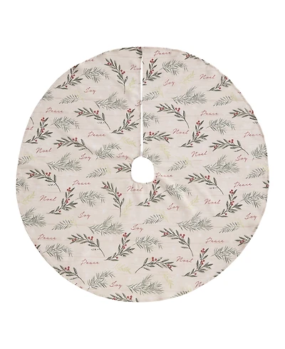 Elrene Holiday Tree Trimmings Tree Skirt, 48" x 48"