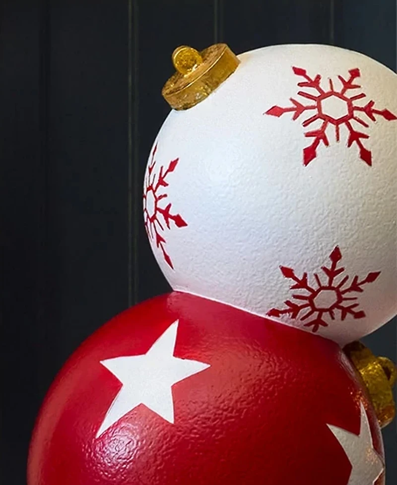 Balsam Hill Stacked 10.5" Christmas Ornaments