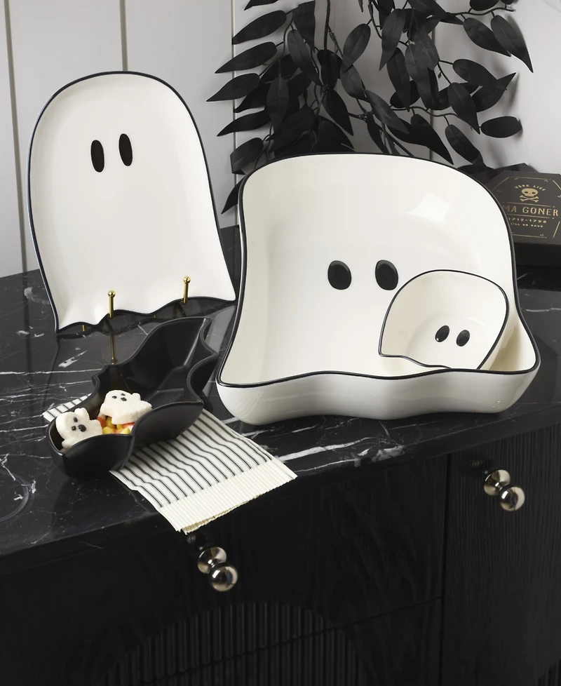 Lenox Ghost Accent Plates, Set of 4