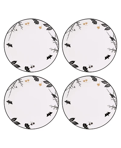 Lenox Haunted Halloween Dinner Plates, Set of 4