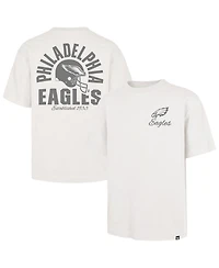 '47 Brand Men's Off White Philadelphia Eagles Photon Dust Foundation T-Shirt