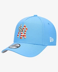 New Era Big Boys and Girls Light Blue New York Yankees Celebrate America's 250th 9FORTY A-Frame Adjustable Hat