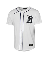 Nike Big Boys and Girls Kevin McGonigle White Detroit Tigers Home Replica Jersey