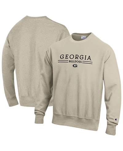 Champion Men's Georgia Bulldogs Reverse Weave Graphic Crewneck Sweatshirt