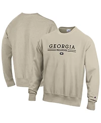 Champion Men's Georgia Bulldogs Reverse Weave Graphic Crewneck Sweatshirt