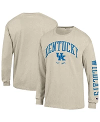 Champion Men's Kentucky Wildcats Neutral Arch Classic-Fit Long-Sleeve T-Shirt