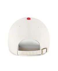 '47 Brand Men's Natural Philadelphia Phillies Single Swirl Ice Cream Helmet 2.0 Clean Up Adjustable Hat