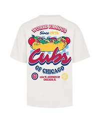 '47 Brand Men's Cream Chicago Cubs Glizzy T-Shirt