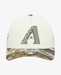 New Era Men's Khaki/Realtree Camo Arizona Diamondbacks 9FORTY A-Frame Adjustable Hat