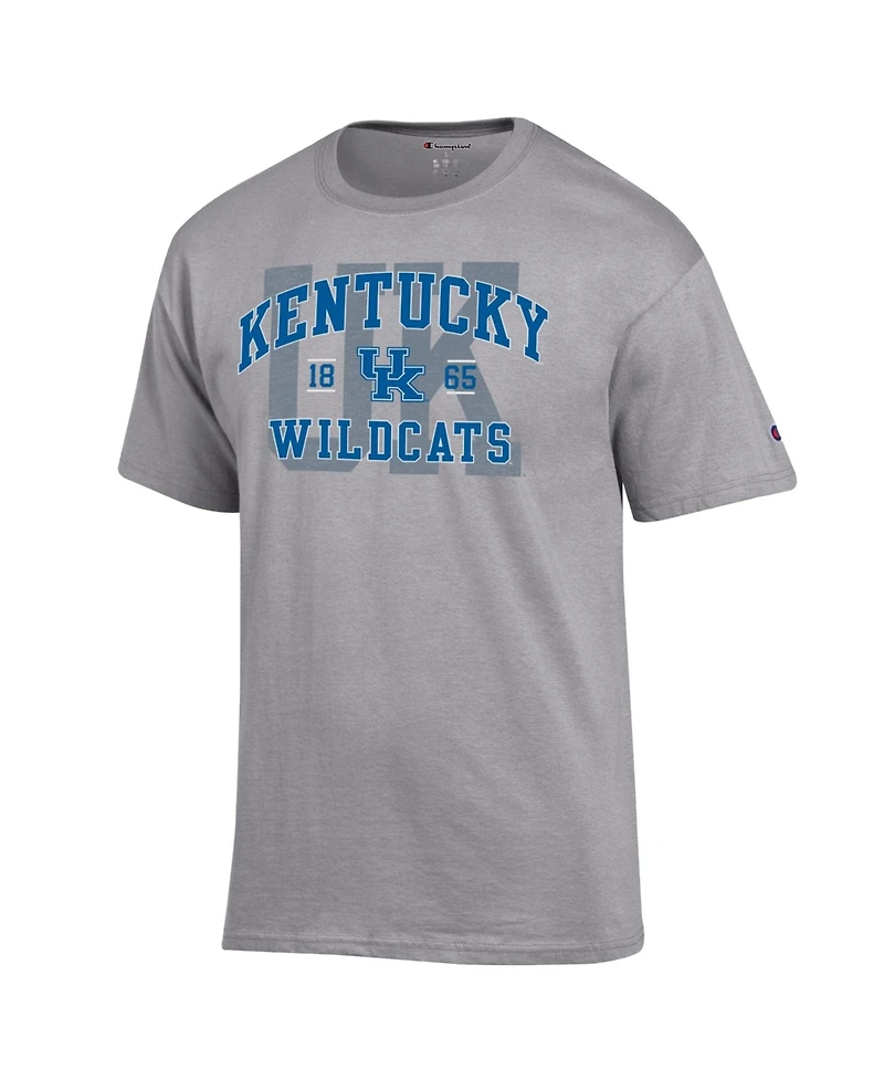 Champion Men's Heather Gray Kentucky Wildcats Varsity T-Shirt