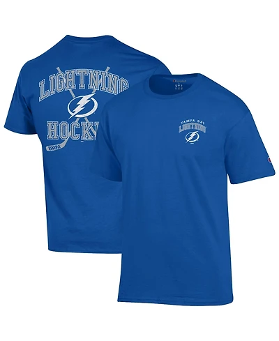 Champion Men's Tampa Bay Lightning Stick With It Jersey Classic Fit T-Shirt