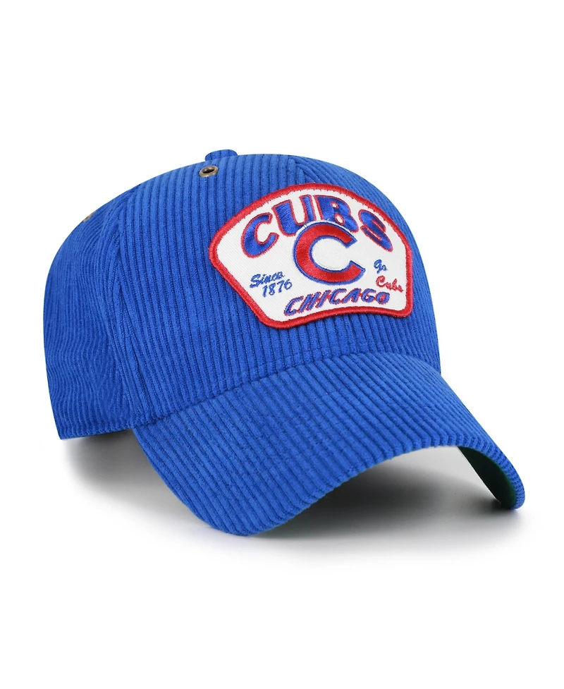 '47 Brand Men's Royal Chicago Cubs Accordia Corduroy Mvp Adjustable Hat