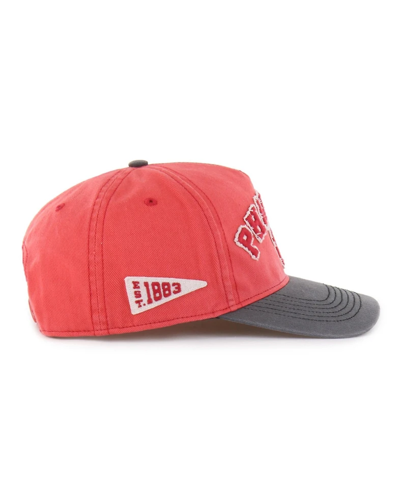 '47 Brand Men's Red Philadelphia Phillies Calderwood Hitch Adjustable Hat
