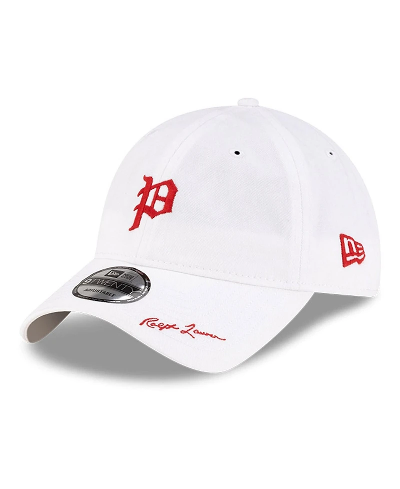 New Era x Ralph Lauren Men's White Philadelphia Phillies 9TWENTY Adjustable Hat