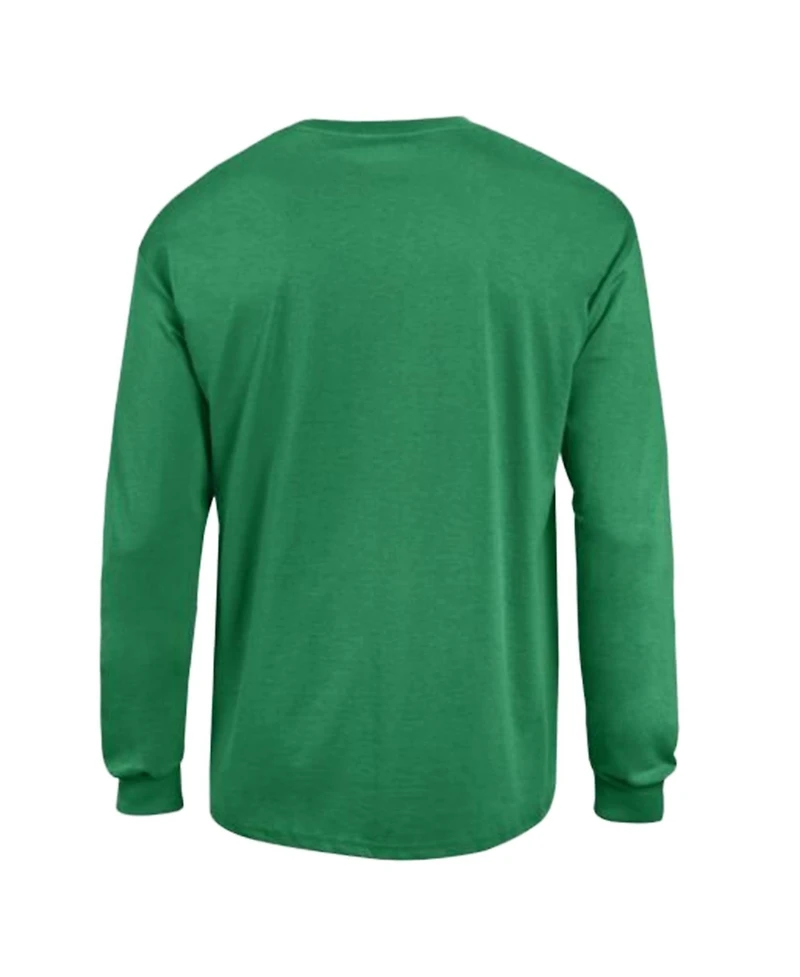Champion Men's Kelly Green Philadelphia Eagles Arch Over Logo Long Sleeve T-Shirt