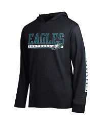 Champion Men's Black Philadelphia Eagles All Star Hooded T-Shirt
