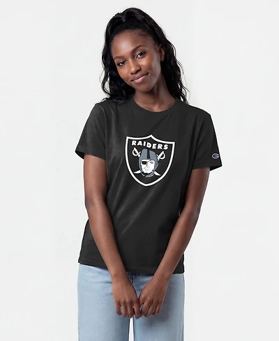 Champion Women's Las Vegas Raiders Logo T-Shirt