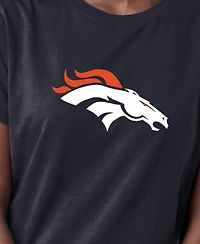 Champion Women's Denver Broncos Cotton-Blend Logo T-Shirt