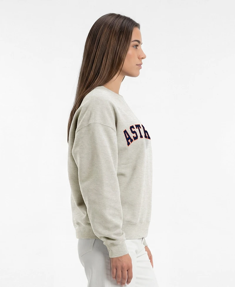 Champion Women's Oatmeal Houston Astros All-Star Sweatshirt