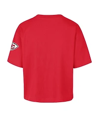'47 Brand Women's Call Out Reed City Cropped Relaxed-Fit T-Shirt