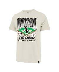 '47 Brand Men's Chicago White Sox Straight Shot Two Franklin Screen-Print Graphics Regular-Fit T-Shirt